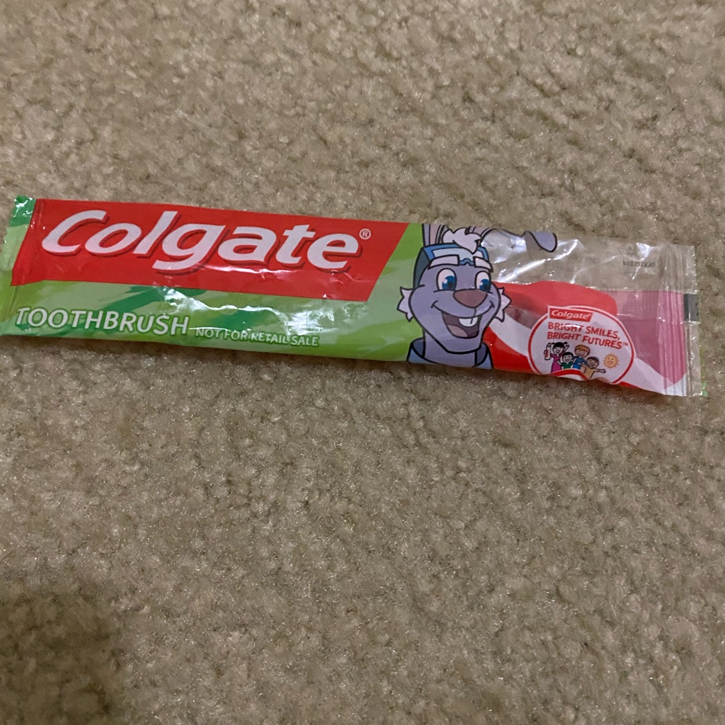 10 New Colgate Red Kid Manual Toothbrush